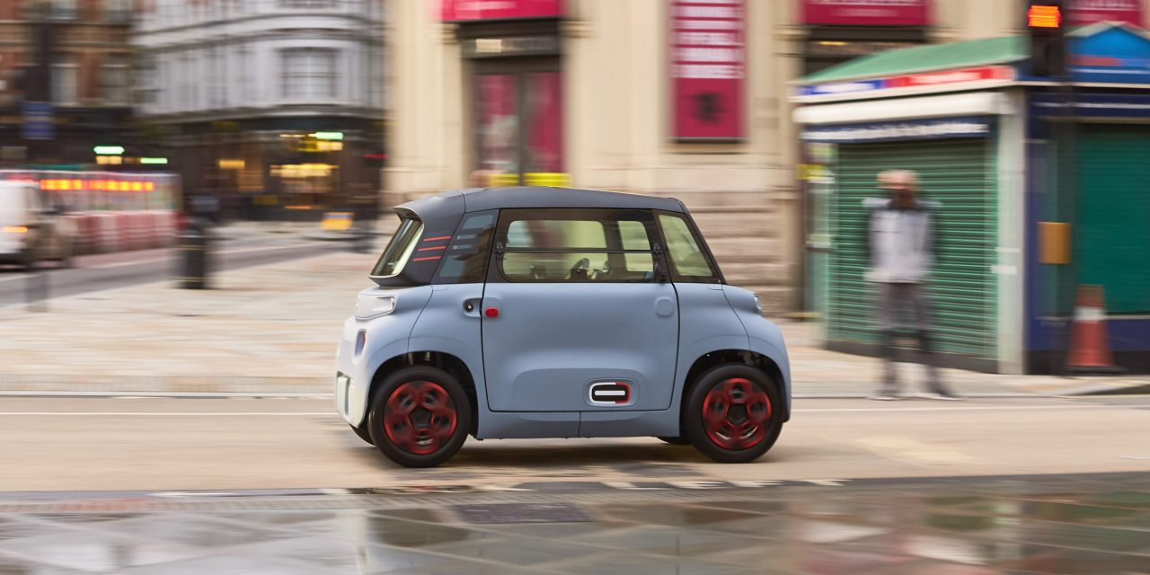 Ami 100% ëlectric available from Just £19.99 per month