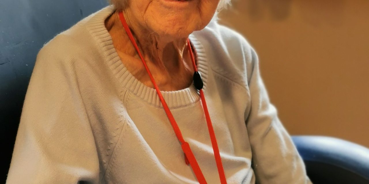 Birthday celebrations at Blackpool care home as resident turns 100