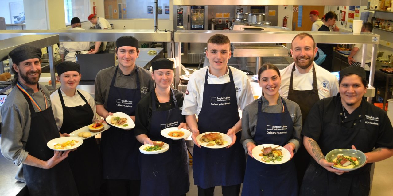 Trainee chefs take the reins at college restaurant