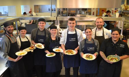 Trainee chefs take the reins at college restaurant