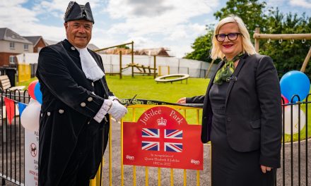 PLAY AREA CROWNED ‘JUBILEE PARK’