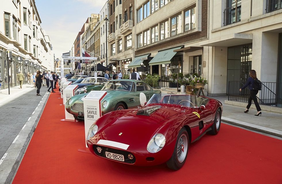 Thousands of Londoners flock to first ever Concours Savile Row