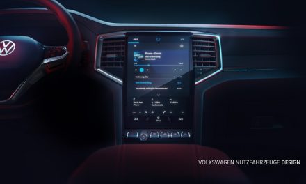 Floating design: the display unit in the new Amarok