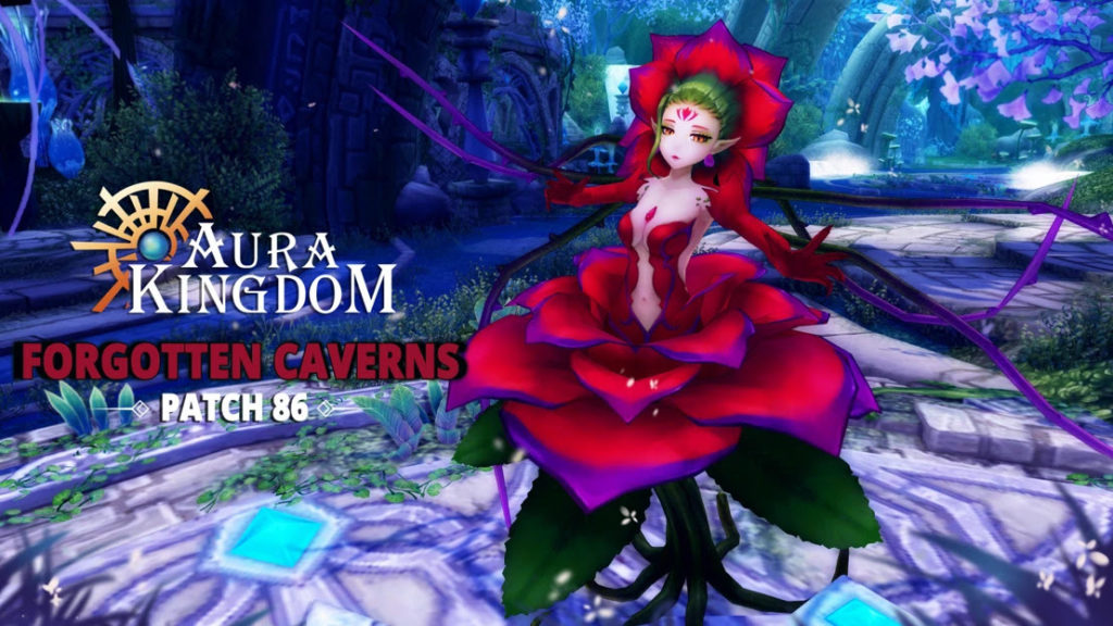 Dare to enter the Forgotten Caverns in Aura Kingdom