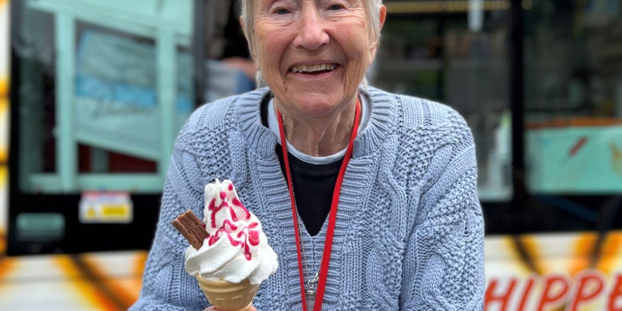 New Care celebrates Ice Cream Month with Mr Whippy