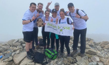 HOMEBUILDER TAKES ON CHALLENGE IN AID OF CHILDREN’S HOSPICE