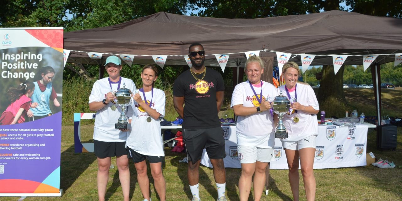 What a result! Hard Rock Cafe Manchester sponsors local women’s flexi-league football