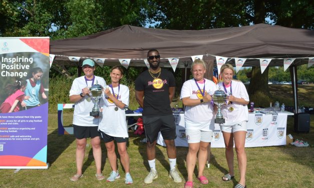 What a result! Hard Rock Cafe Manchester sponsors local women’s flexi-league football