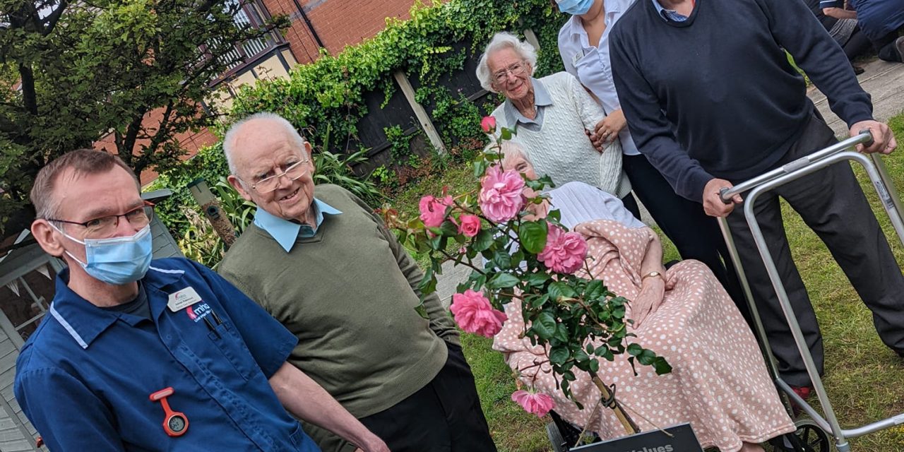 Vision to increase dignity around Blackpool care home following planting of dignity tree