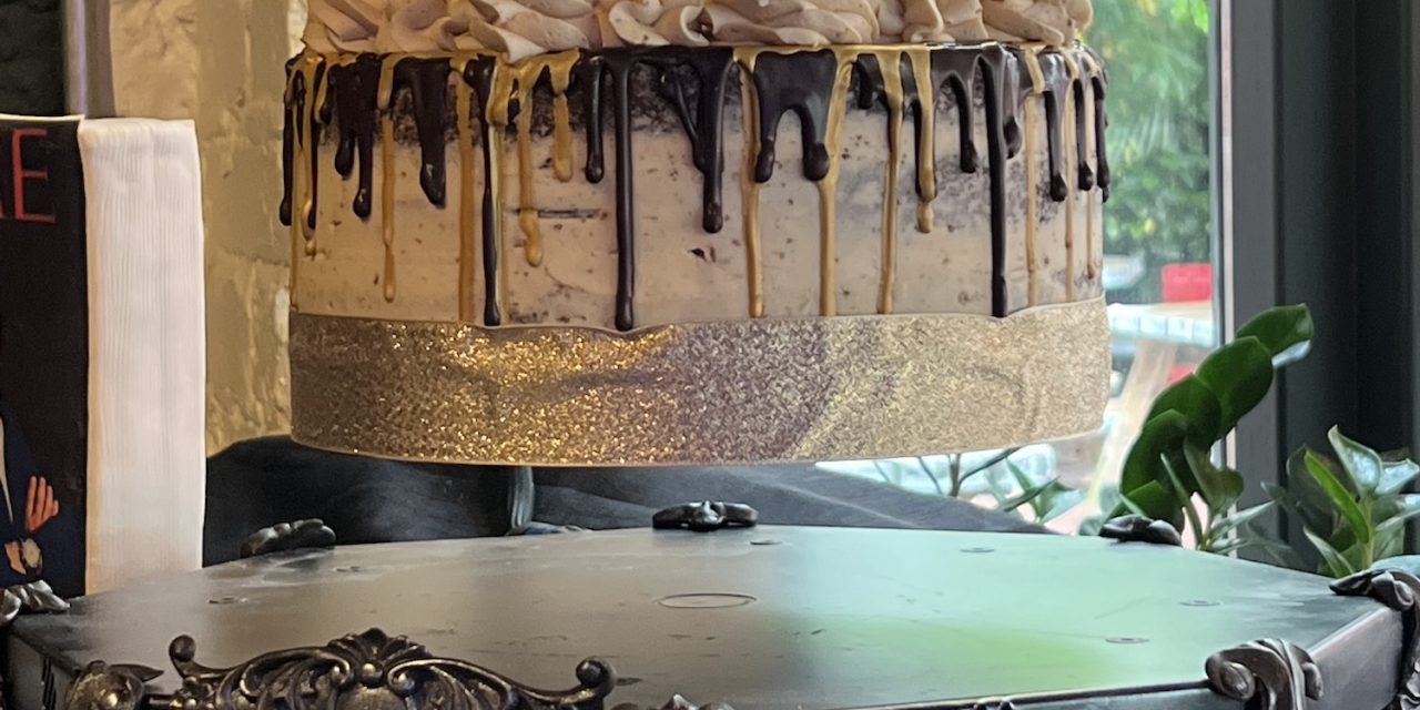 RDS Marks 5th Year in Business with Gravity-Defying Cake