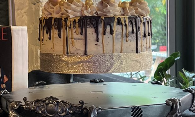 RDS Marks 5th Year in Business with Gravity-Defying Cake