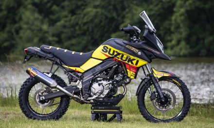 SR75 Suzuki adds supercross twist to project V-Strom 650XT
