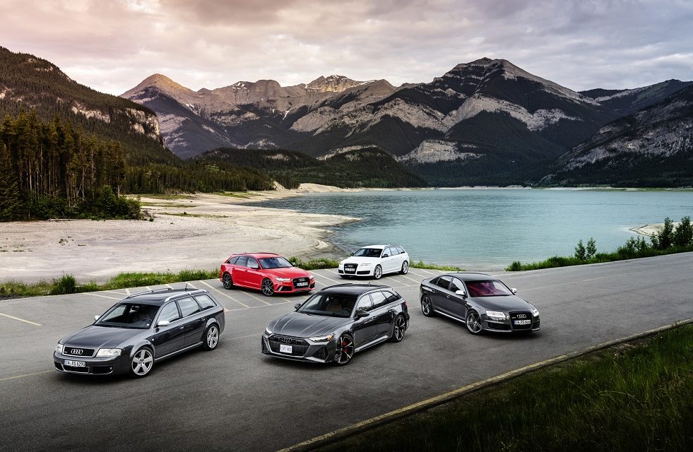 20 years, four generations – Audi RS 6: Superior performance with an everyday look