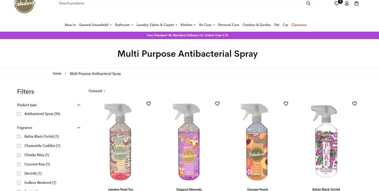 Fabulosa Unveils New E-Commerce Site