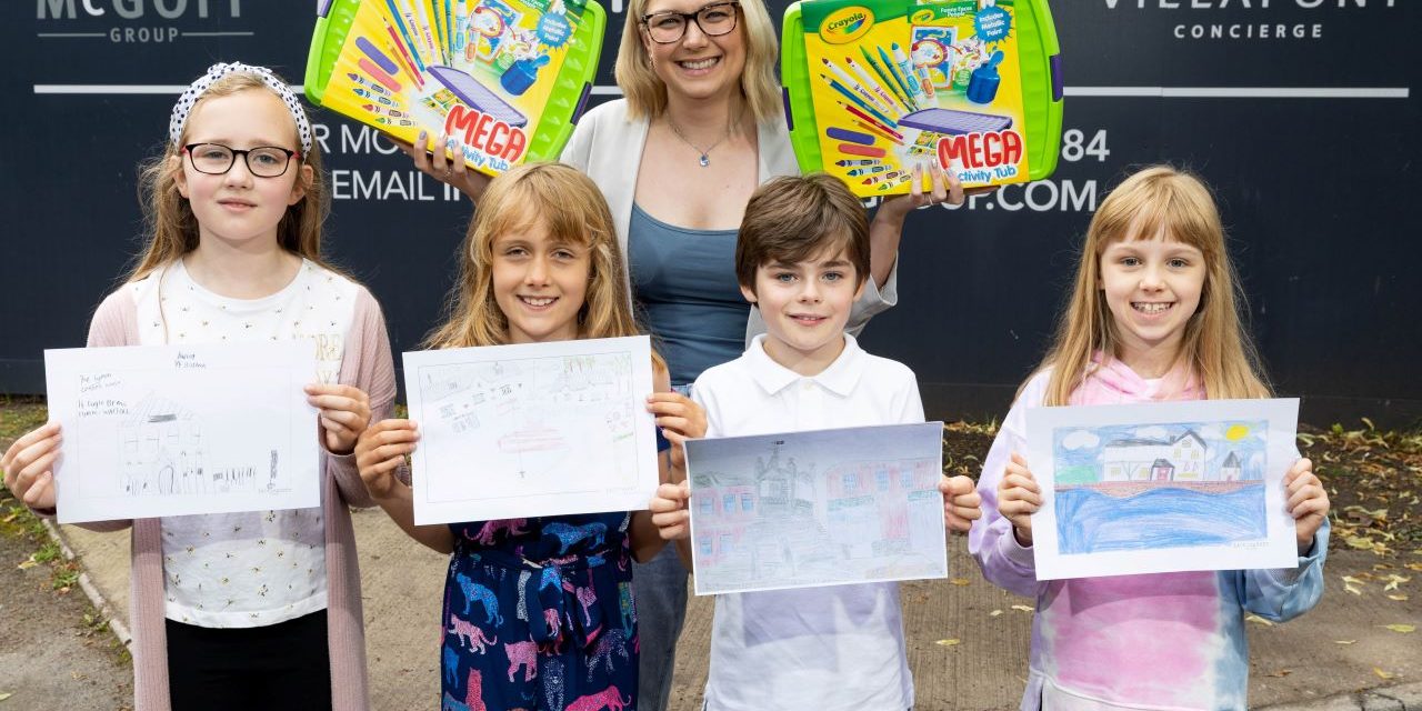 Lymm children win drawing competition