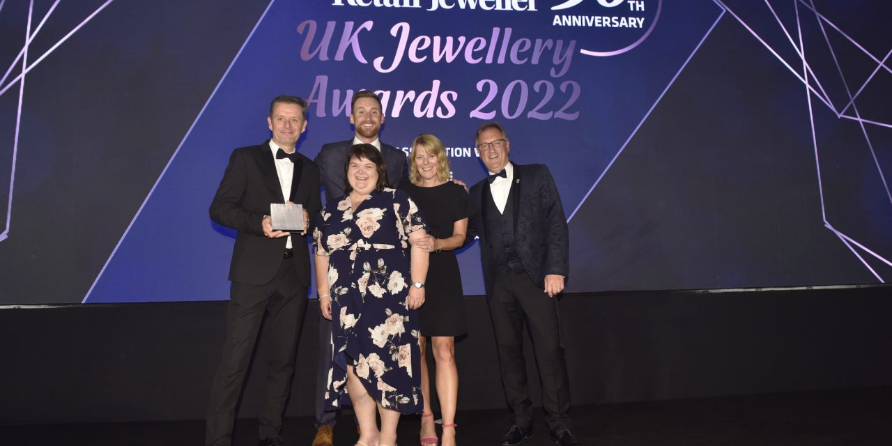 Cheshire and Staffordshire jewellery business wins coveted UK Jewellery Award