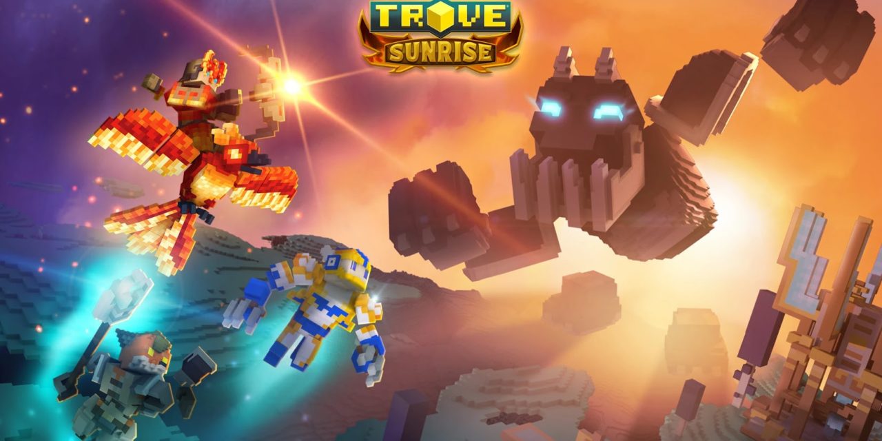 The sun shines brightly in Trove through Sunrise Update