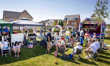 Merseyside housebuilder supports residents with donation for summer street party