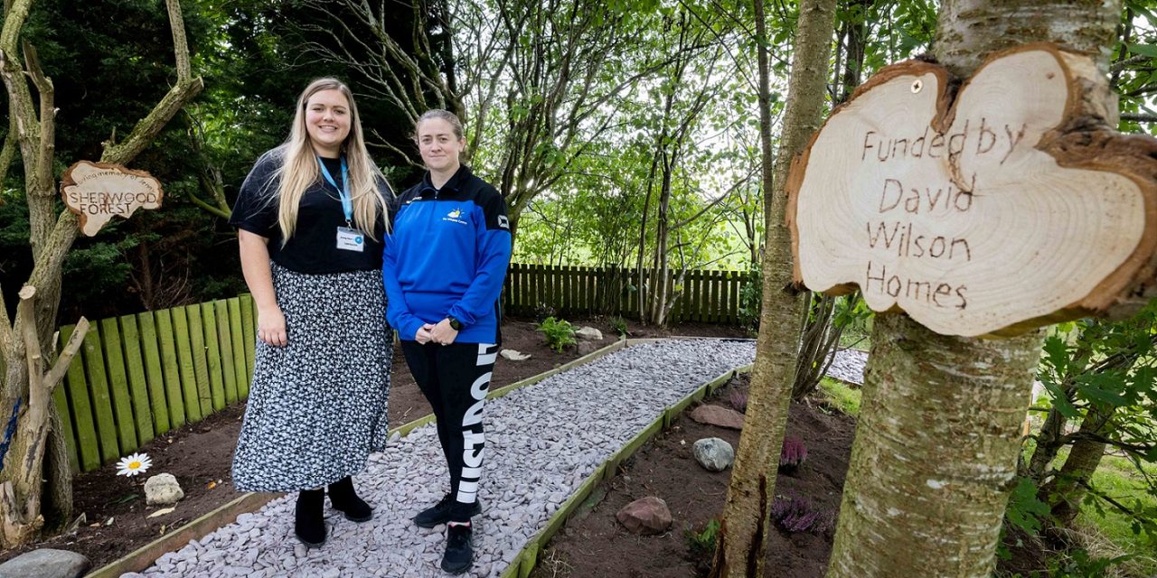 Cheshire homebuilder gives boost to charity for disabled and disadvantaged children