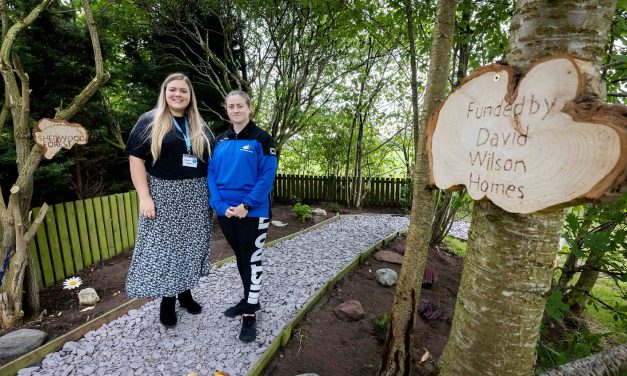 Cheshire homebuilder gives boost to charity for disabled and disadvantaged children