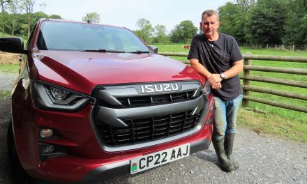 Rugby referee turned local farmer Nigel Owens MBE opts for an Isuzu D-Max