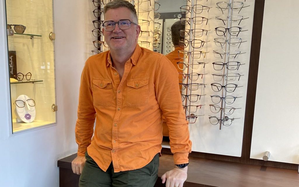 Pioneering optician celebrates 30 years’ service to Bingley clients