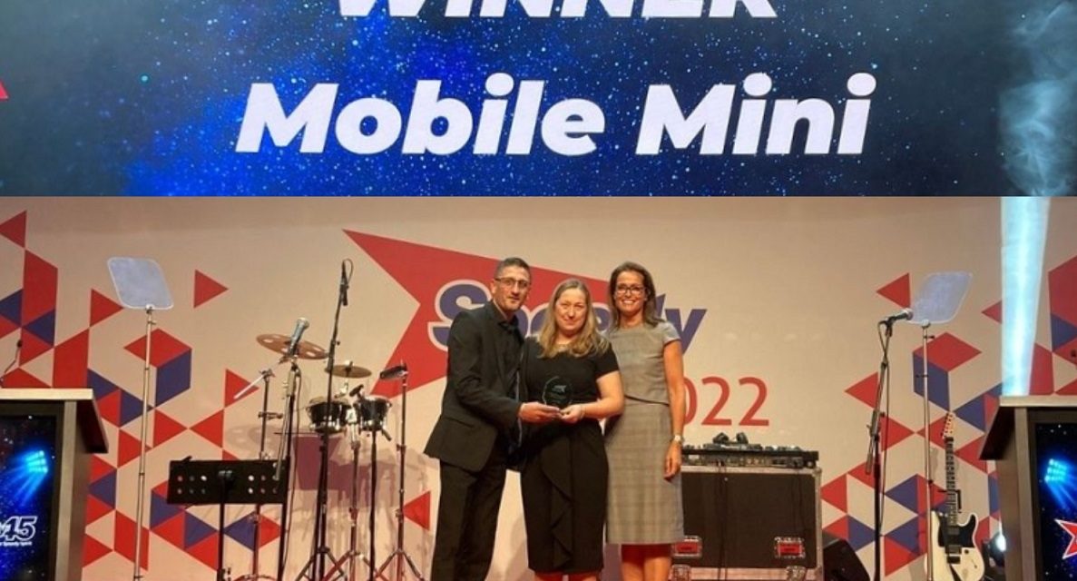 Mobile Mini wins national accolade at UK Customer Experience Awards