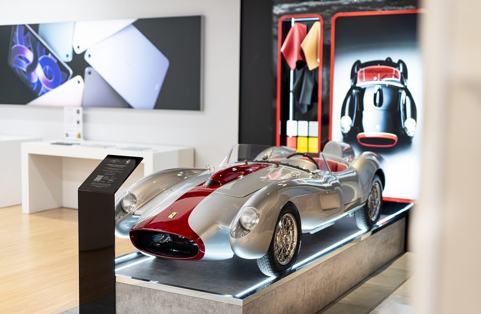 The Ferrari Testa Rossa J is now on sale in Selfridges, redefining luxury shopping