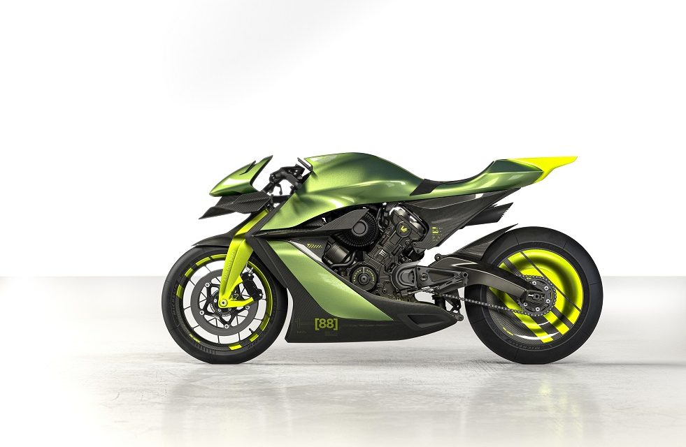 Aston Martin and Brough Superior rev up the intensity with reveal of AMB 001 Pro track superbike