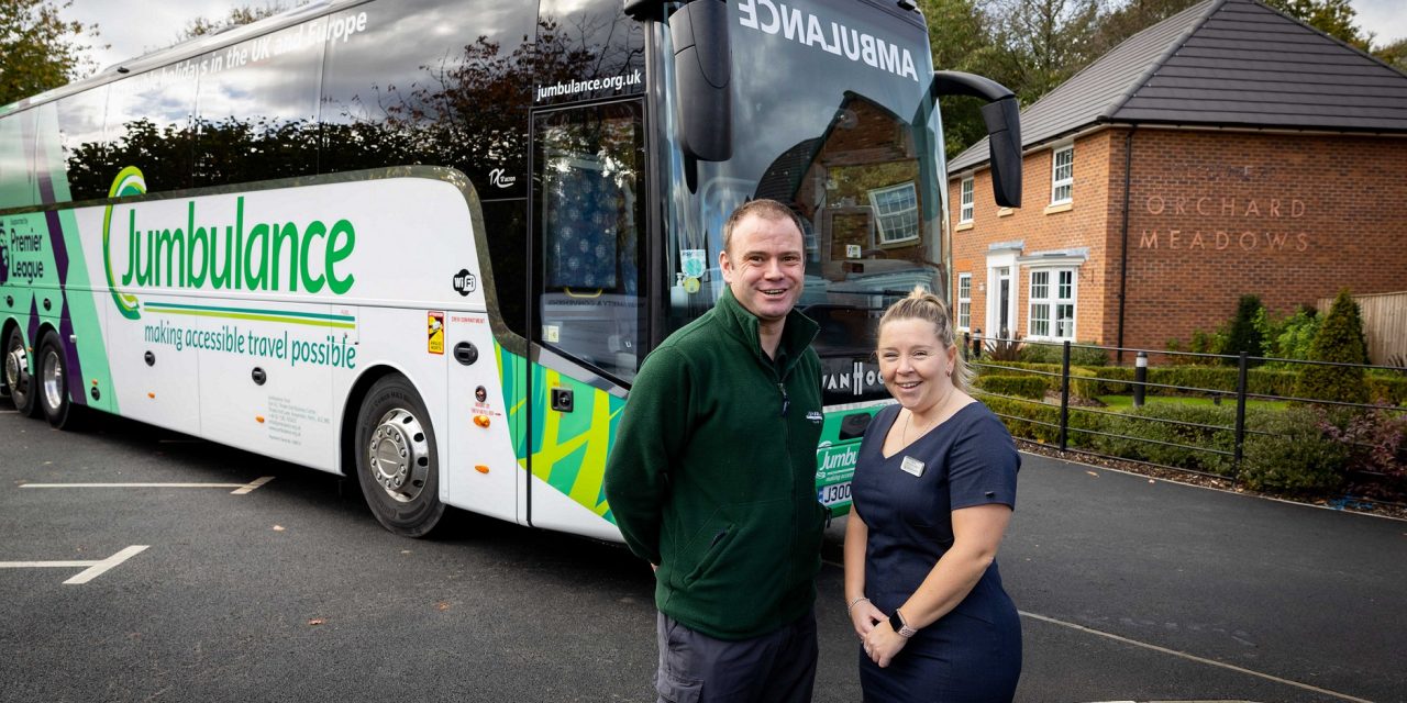 North West developer gifts £1,000 to accessible holiday and transport charity