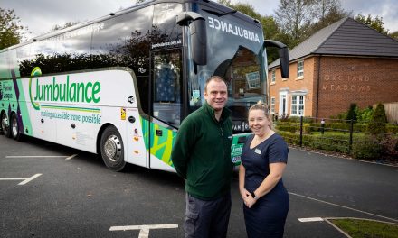 North West developer gifts £1,000 to accessible holiday and transport charity