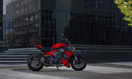 The new Diavel becomes V4