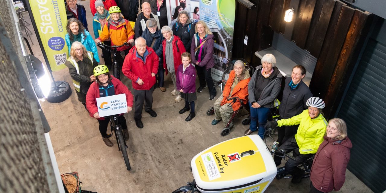 Cumbria’s first community ebike share scheme launches in Staveley