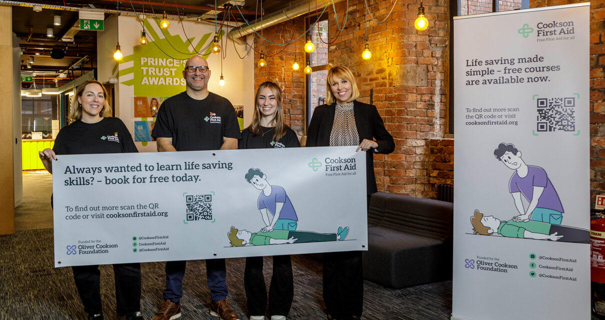 The Prince’s Trust Partners with Manchester’s Cookson First Aid