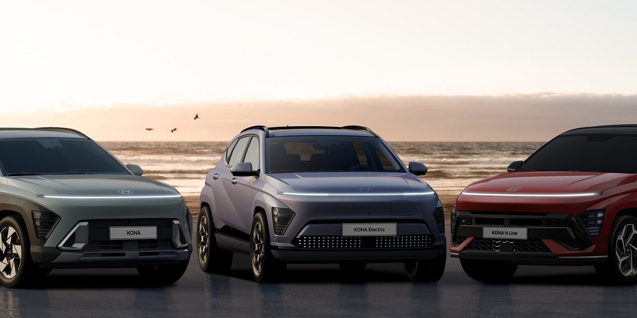 All-new Hyundai KONA gets bolder, more dynamic, EV-led design with unique styling across a range of powertrains
