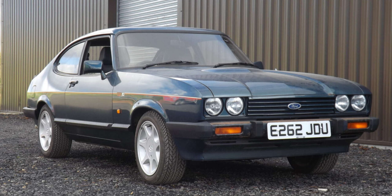 Garage Gold: CCA Christmas sale delivers a 1987 Ford Capri 280 Brooklands Garage find with 2,960 miles for £39,938
