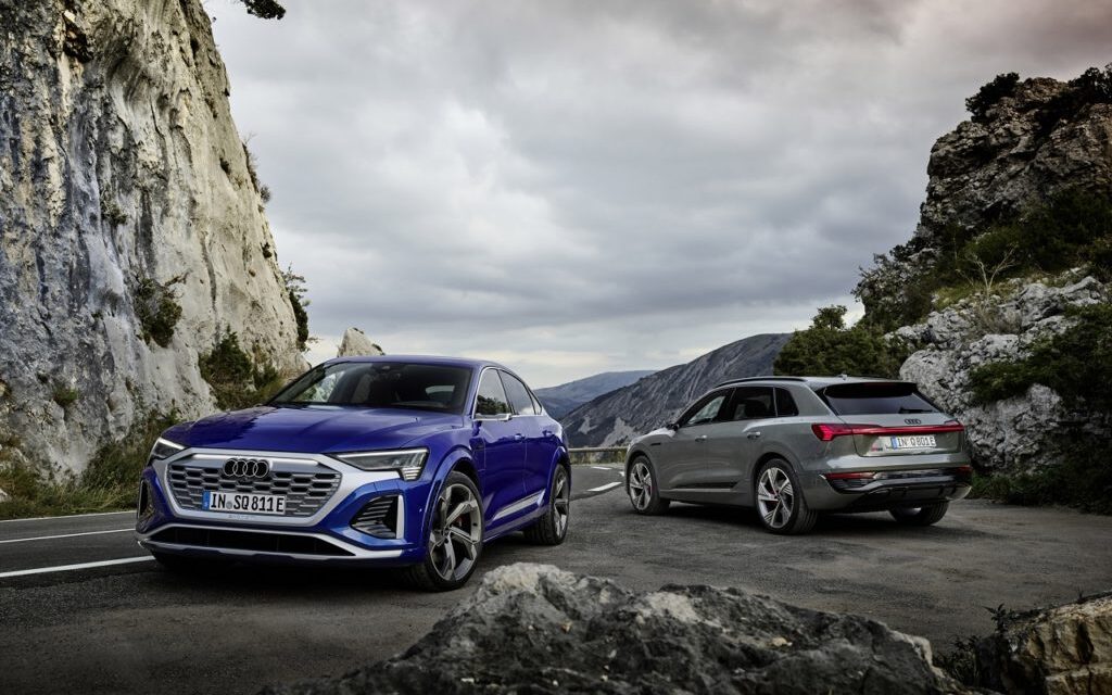 The New Audi Q8 e-tron: Improved efficiency and range, refined design