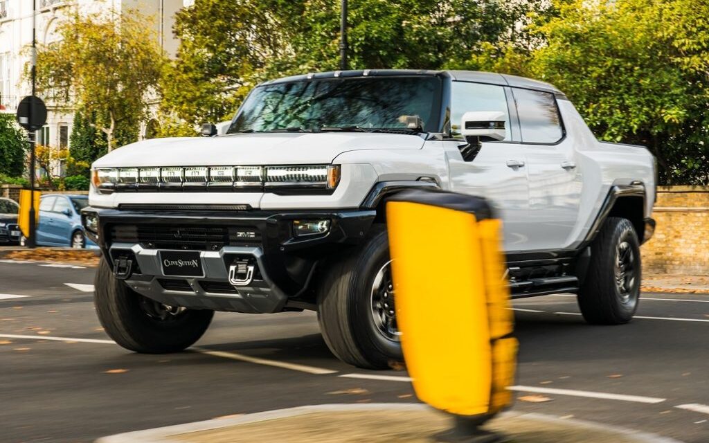 First 1,000hp Hummer EV arrives in UK