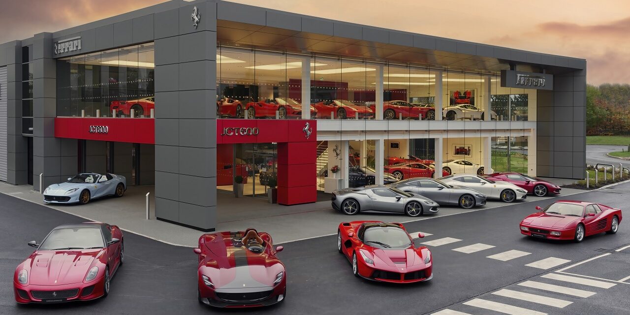 JCT600 completes new state-of-the-art Ferrari showroom and service centre in Leeds