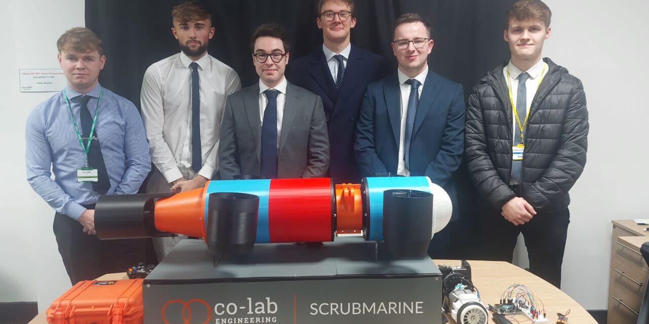 Pioneering submarine cleaning vehicle designed by first cohort of innovative engineering academy