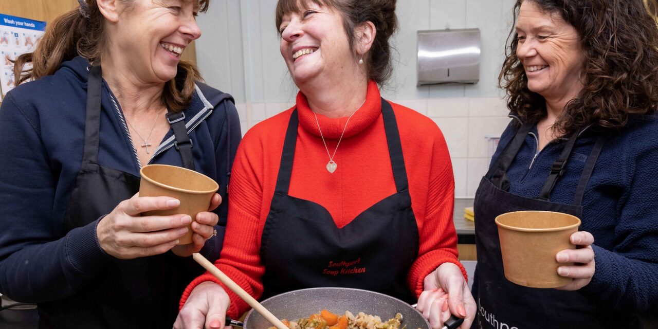 Housebuilder gifts Soup-er donation to Merseyside charity