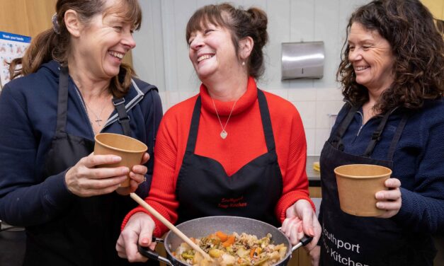 Housebuilder gifts Soup-er donation to Merseyside charity