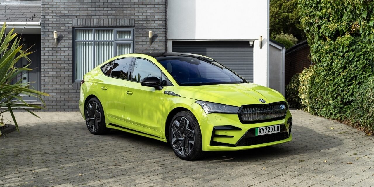 Škoda network fully charged as Enyaq iV vRS Coupe arrives in UK showrooms