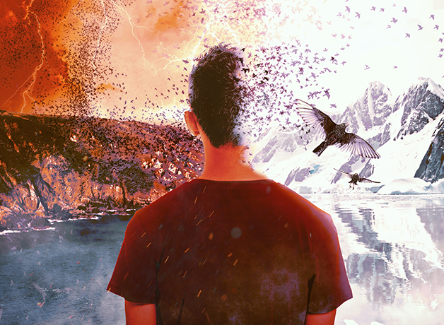 Teenager transforms into a bird at Brewery Arts, Kendal