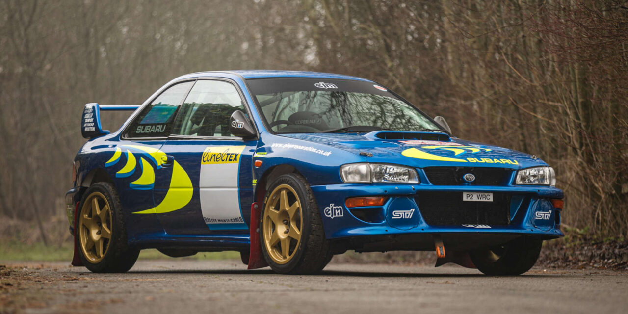 Historic Colin McRae Subaru rally car for sale – £340,000 – £380,000