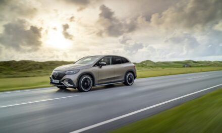 The Mercedes-Benz EQE SUV on sale now in the UK from £90,560
