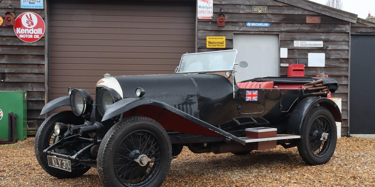 Brooklands race winning Bentley to go under the hammer