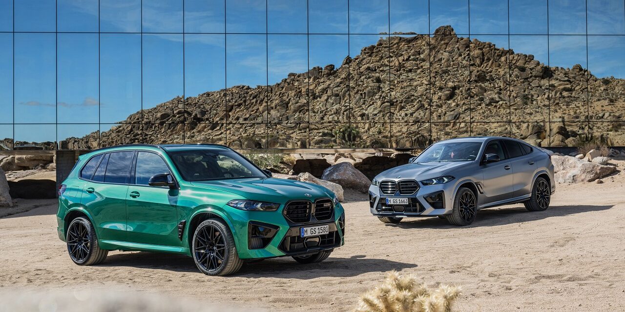The new BMW X5 M Competition and the new BMW X6 M Competition