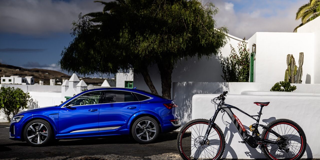 Audi gears up to go off-road: The Audi electric mountain bike powered by Fantic