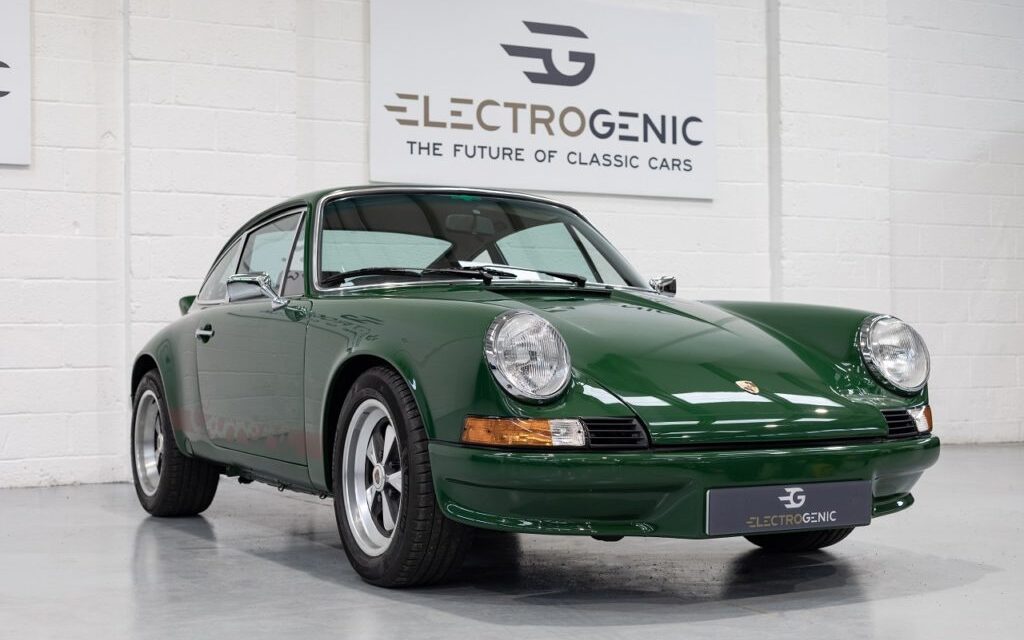 EV technology specialist Electrogenic delivers first customer car fitted with revolutionary ‘Plug and Play’ electrification kit: A Porsche 911